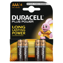 Duracell AAA Battery 4pc